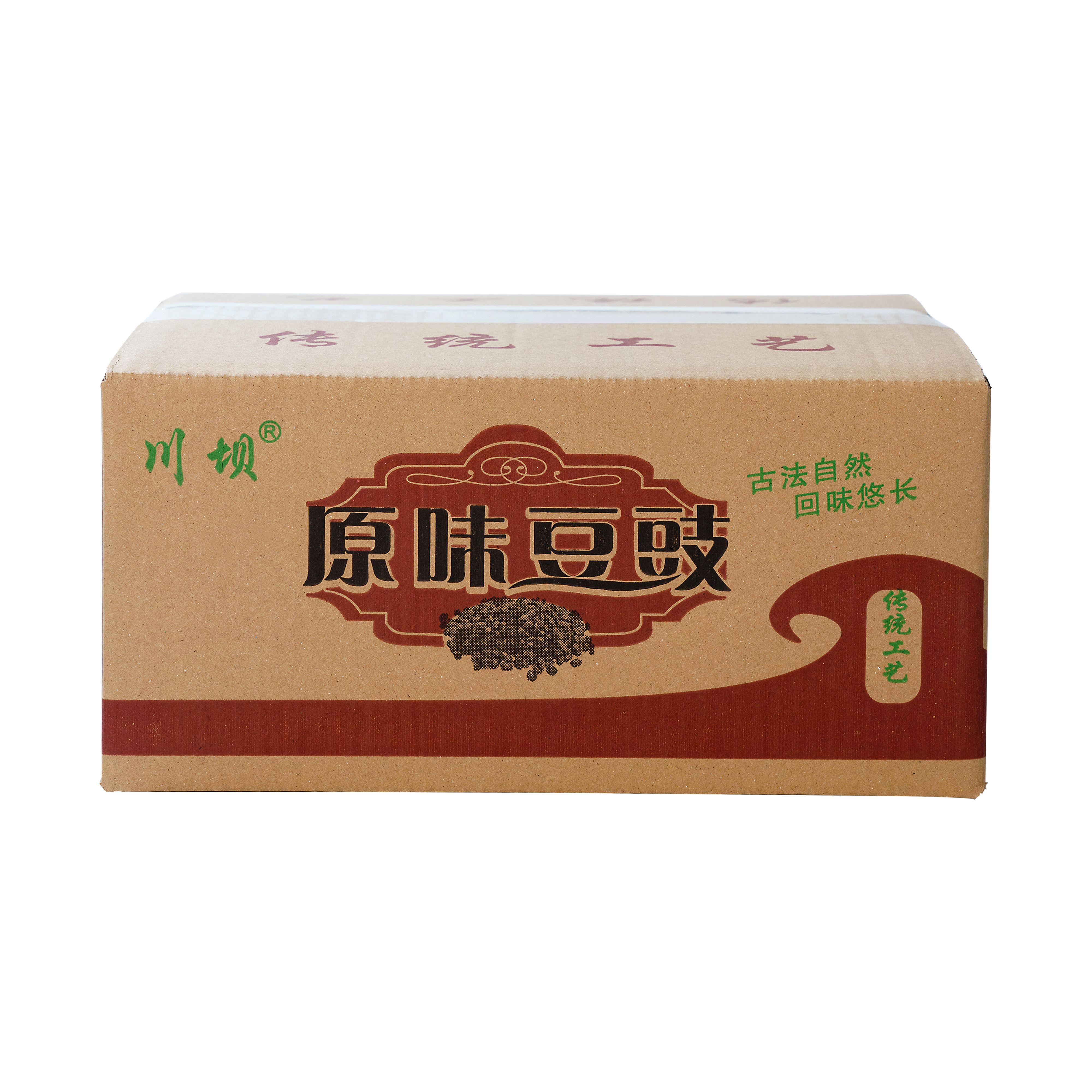 纸箱 川坝 原味豆豉