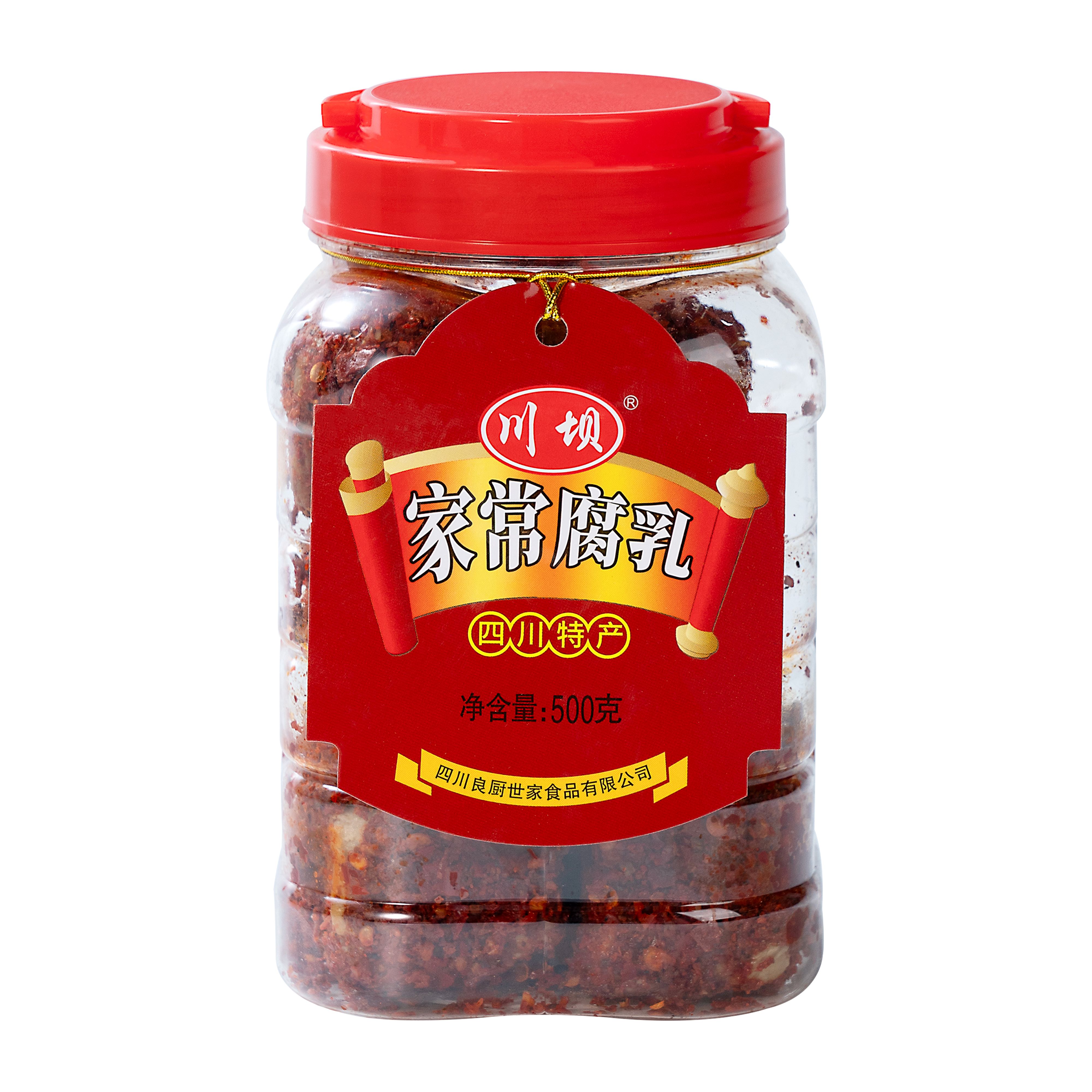 瓶装 川坝 500g 家常腐乳