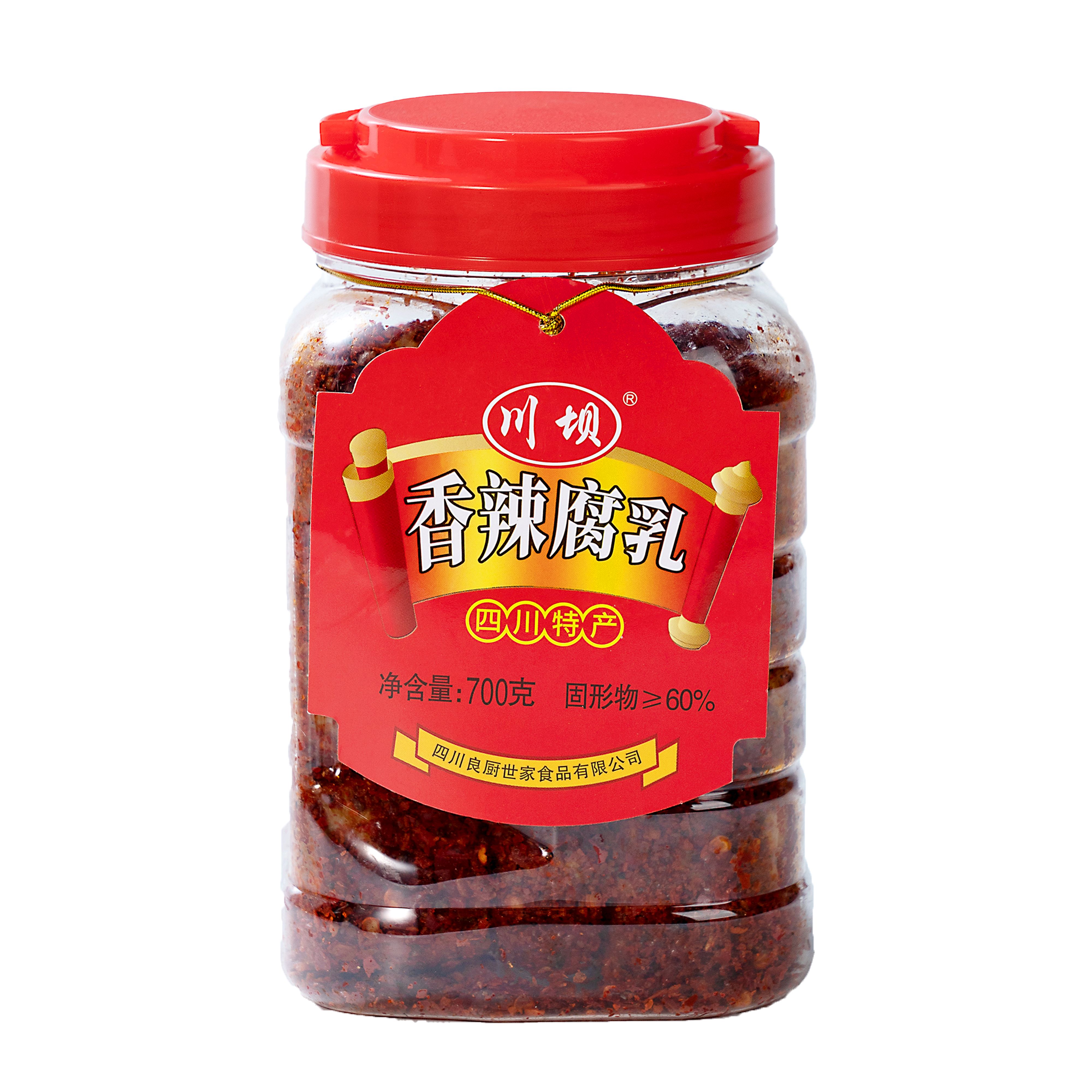 瓶装 川坝 500g 香辣腐乳